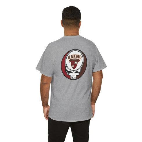 Grateful Dead - Custom St. Lawrence Football #32 Stealie Grateful Dead T-Shirt - StealieShop